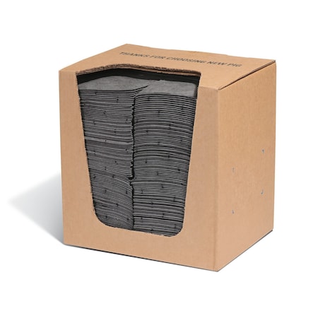 Pig Packaging Absorbent Sheet, Heavyweight, 6in W x 10in L, 200 sheets per box, 200PK PKG010